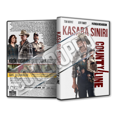 Kasaba Sınırı - County Line 2017 Türkçe Dvd Cover Tasarımı